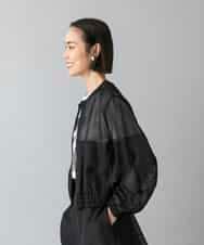 FMJHD04320 MICHEL KLEIN(ミッシェルクラン) [セットアップ対応]メッシュブルゾン ブラック