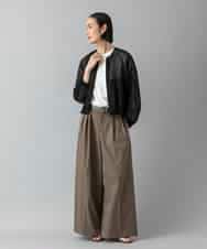 FMJHD04320 MICHEL KLEIN(ミッシェルクラン) [セットアップ対応]メッシュブルゾン ブラック
