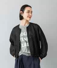 FMJHD04320 MICHEL KLEIN(ミッシェルクラン) [セットアップ対応]メッシュブルゾン ブラック