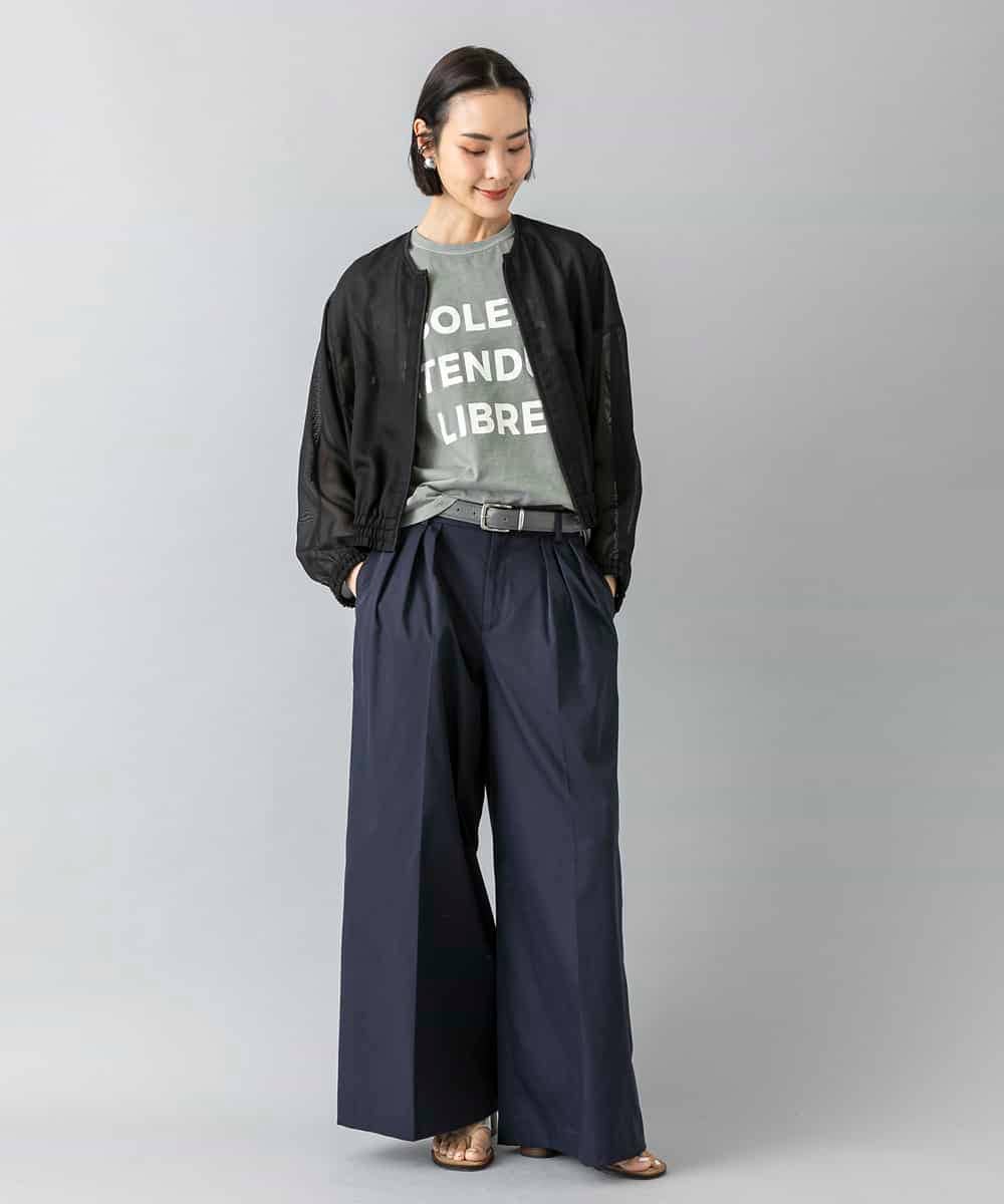 FMJHD04320 MICHEL KLEIN(ミッシェルクラン) [セットアップ対応]メッシュブルゾン ブラック