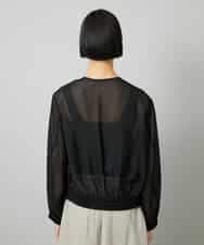 FMJHD04320 MICHEL KLEIN(ミッシェルクラン) [セットアップ対応]メッシュブルゾン ブラック