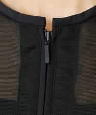 FMJHD04320 MICHEL KLEIN(ミッシェルクラン) [セットアップ対応]メッシュブルゾン ブラック