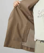 FMJHD11330 MICHEL KLEIN(ミッシェルクラン) シアーテーラードジャケット ブラック