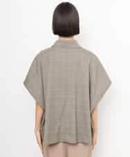 FMJJD01380 MICHEL KLEIN(ミッシェルクラン) マイクロチェックケープジャケット イエロー