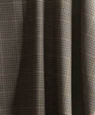 FMJJD01380 MICHEL KLEIN(ミッシェルクラン) マイクロチェックケープジャケット イエロー