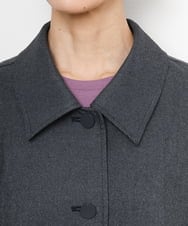FMJJD02380 MICHEL KLEIN(ミッシェルクラン) ラメデニムライクケープジャケット ネイビー