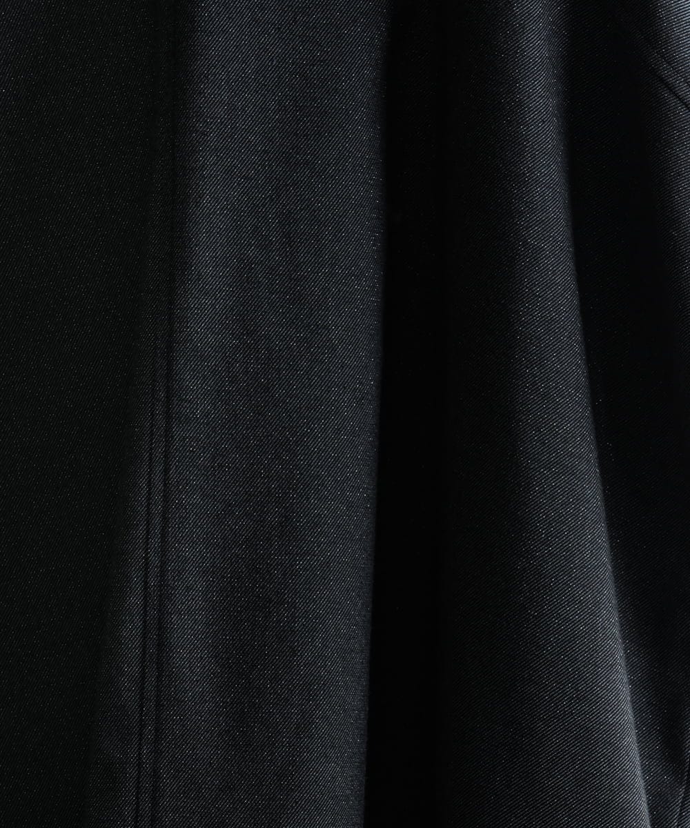 FMJJD02380 MICHEL KLEIN(ミッシェルクラン) ラメデニムライクケープジャケット ネイビー