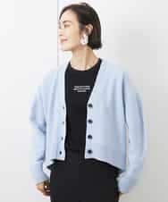 FMKAA40150 MICHEL KLEIN(ミッシェルクラン) [ドラマ着用]ロングスリーブロゴTシャツ ベージュ