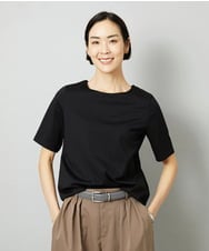 FMKAD15150 MICHEL KLEIN(ミッシェルクラン) クリーンフォルムTシャツ ライトグレー