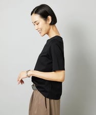 FMKAD15150 MICHEL KLEIN(ミッシェルクラン) クリーンフォルムTシャツ ライトグレー