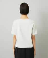 FMKAD15150 MICHEL KLEIN(ミッシェルクラン) クリーンフォルムTシャツ ライトグレー