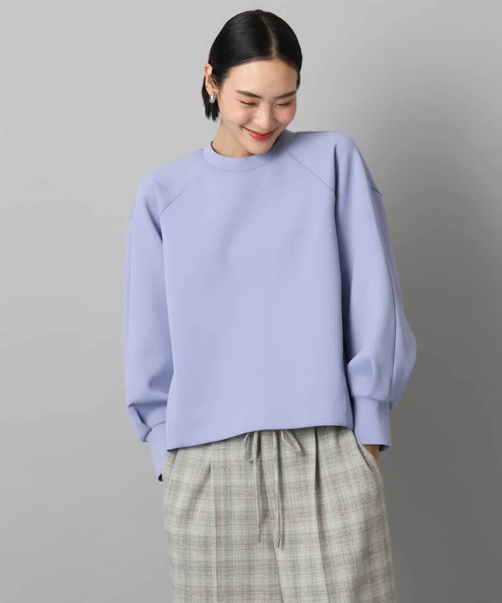 FMKAD20180 MICHEL KLEIN(ミッシェルクラン) ダンボールジャージプルオーバー ラベンダー