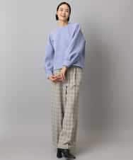 FMKAD20180 MICHEL KLEIN(ミッシェルクラン) ダンボールジャージプルオーバー ラベンダー