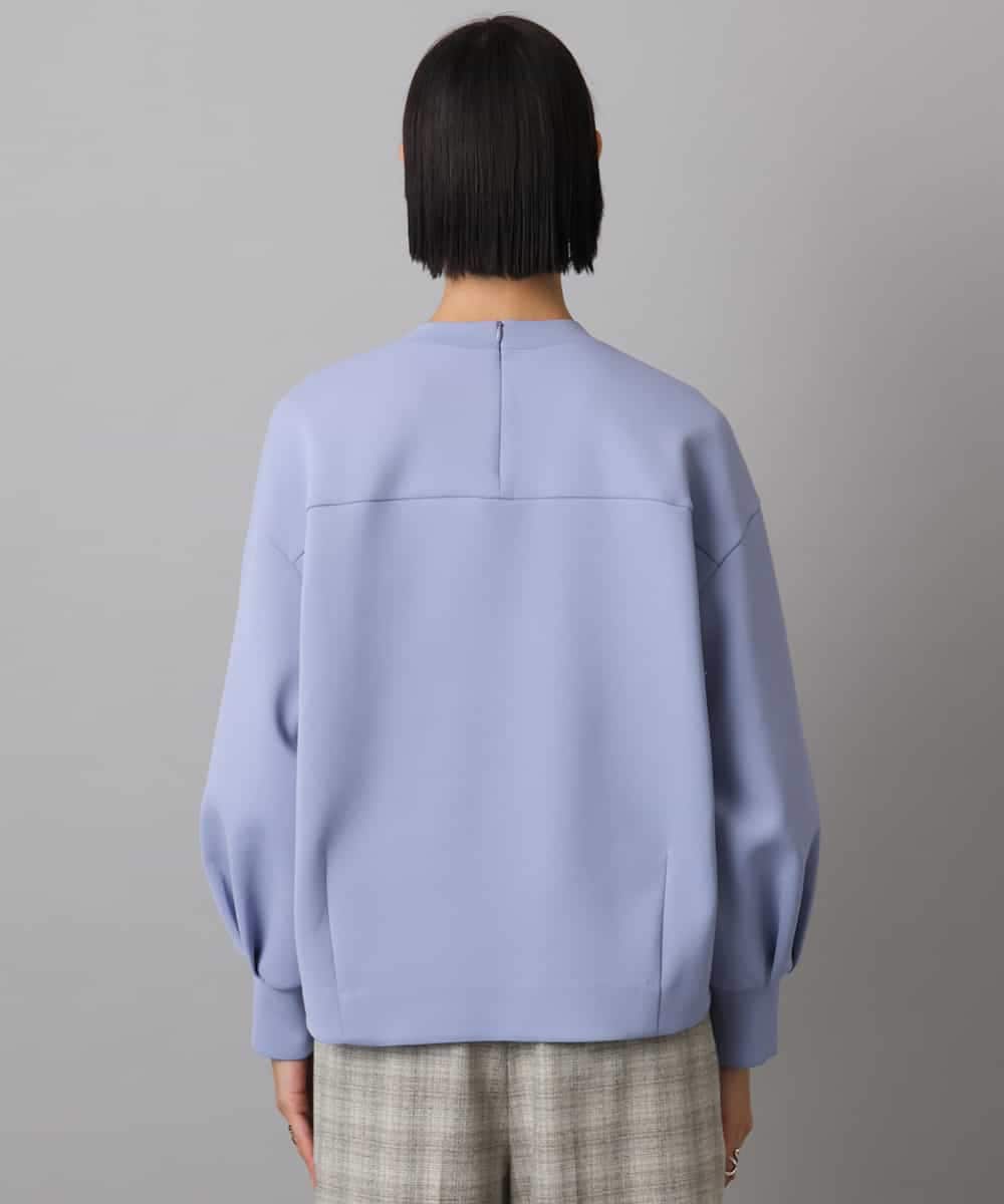 FMKAD20180 MICHEL KLEIN(ミッシェルクラン) ダンボールジャージプルオーバー ラベンダー