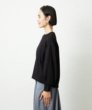 FMKAD20200 MICHEL KLEIN(ミッシェルクラン) ダンボールジャージプルオーバー ブラック