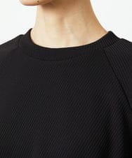 FMKAD20200 MICHEL KLEIN(ミッシェルクラン) ダンボールジャージプルオーバー ブラック