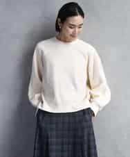 FMKAD20200 MICHEL KLEIN(ミッシェルクラン) ダンボールジャージプルオーバー アイボリー