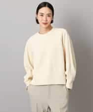 FMKAD20200 MICHEL KLEIN(ミッシェルクラン) ダンボールジャージプルオーバー ブラック