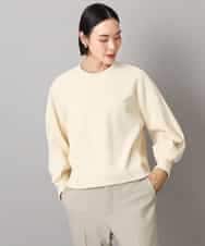 FMKAD20200 MICHEL KLEIN(ミッシェルクラン) ダンボールジャージプルオーバー ブラック