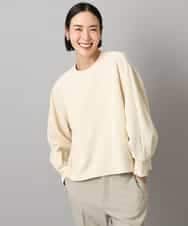 FMKAD20200 MICHEL KLEIN(ミッシェルクラン) ダンボールジャージプルオーバー ブラック