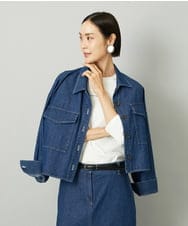 FMKAD21150 MICHEL KLEIN(ミッシェルクラン) ミニマルロゴ ロングスリーブTシャツ ホワイト