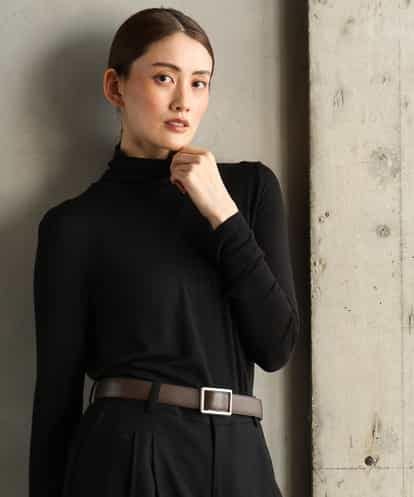 FMKAG40130 MICHEL KLEIN [レイヤードスタイルにおすすめ]シアーハイネックカットソー