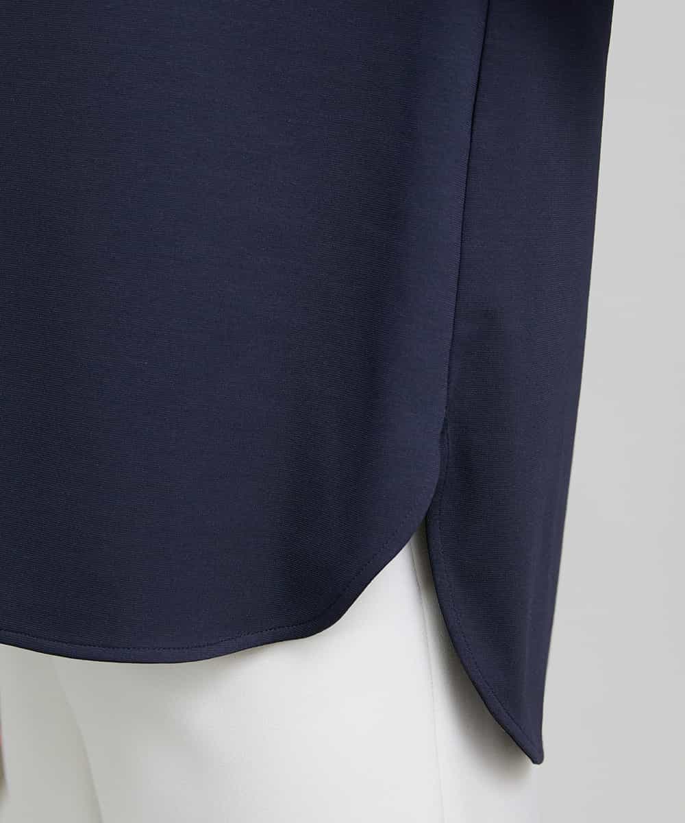 FMKAV36170 MICHEL KLEIN(ミッシェルクラン) シャツ切り替えポンチカットソー ベージュ(82)