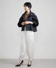 FMKAV40140 MICHEL KLEIN(ミッシェルクラン) ロングスリーブロゴTシャツ キャメル(17)