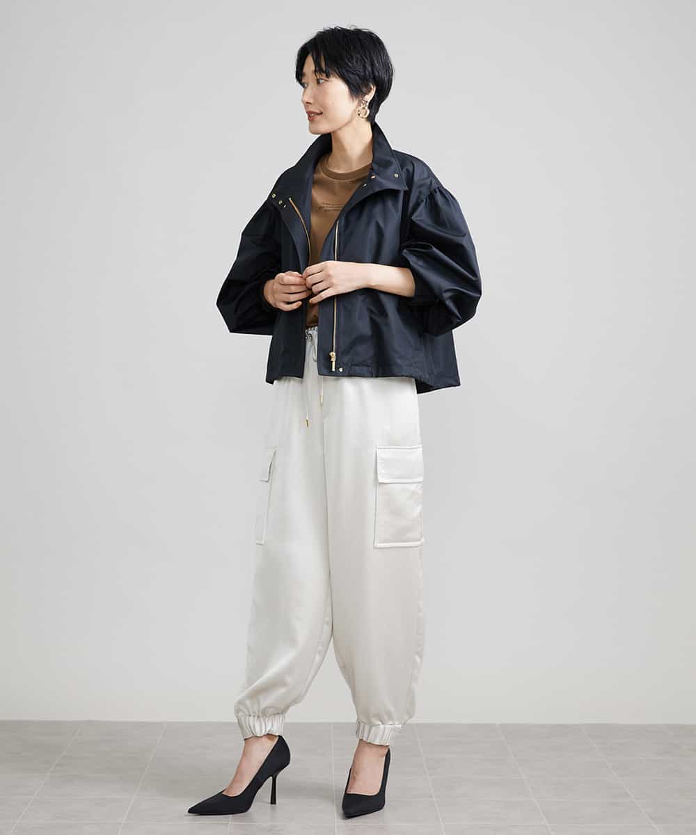 FMKAV40140 MICHEL KLEIN(ミッシェルクラン) ロングスリーブロゴTシャツ キャメル(17)