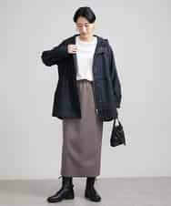 FMKAV40140 MICHEL KLEIN(ミッシェルクラン) ロングスリーブロゴTシャツ キャメル(17)