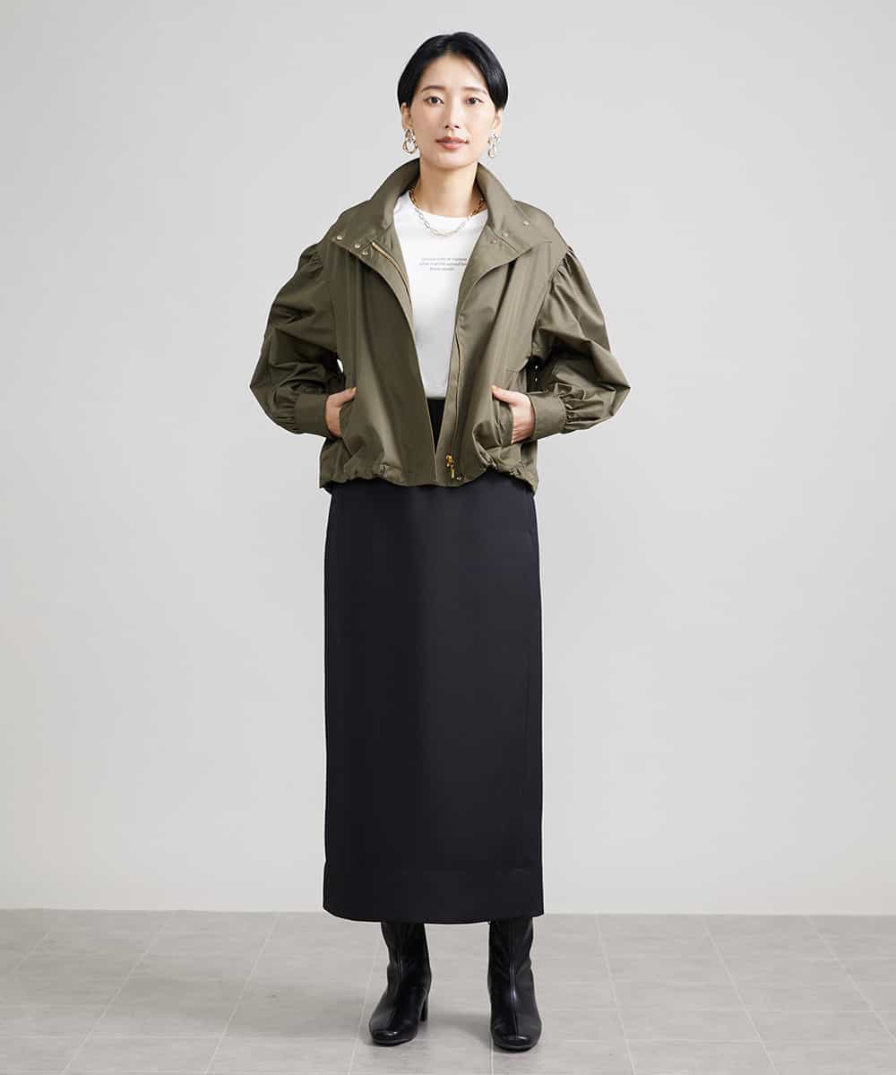 FMKAV40140 MICHEL KLEIN(ミッシェルクラン) ロングスリーブロゴTシャツ キャメル(17)