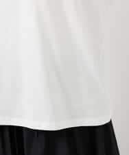 FMKBD80050 MICHEL KLEIN(ミッシェルクラン) ワンポイントロゴロングT ホワイト