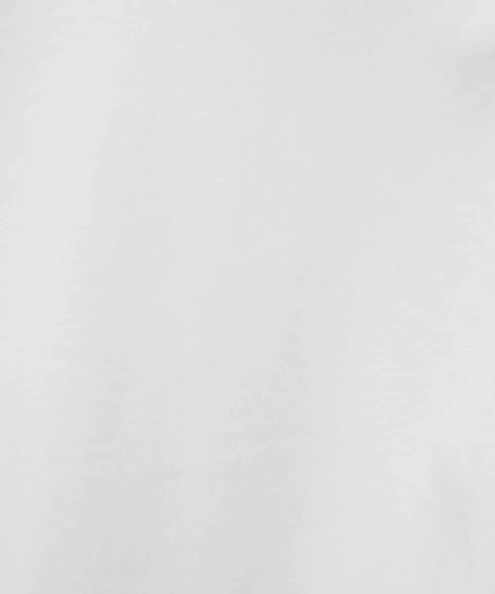 FMKBD80050 MICHEL KLEIN(ミッシェルクラン) ワンポイントロゴロングT ホワイト