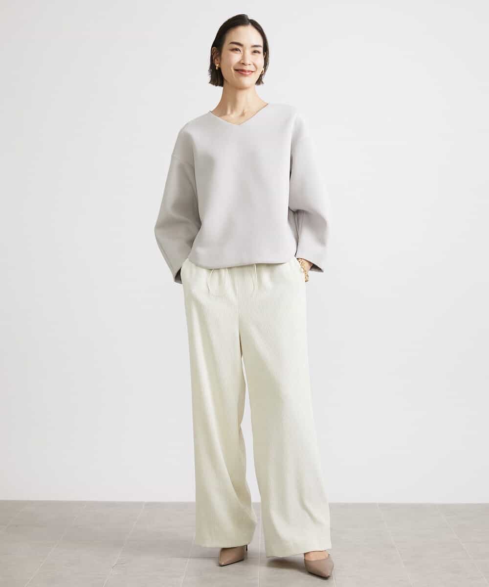 FMKBV38140 MICHEL KLEIN(ミッシェルクラン) ダンボールBOXシルエットプルオーバー ブラック(94)