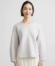 FMKBV38140 MICHEL KLEIN(ミッシェルクラン) ダンボールBOXシルエットプルオーバー ブラック(94)
