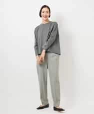 FMKDD10170 MICHEL KLEIN(ミッシェルクラン) バックフレアカットソー カーキ