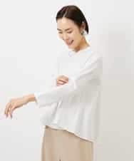 FMKDD10170 MICHEL KLEIN(ミッシェルクラン) バックフレアカットソー カーキ