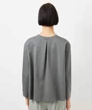 FMKDD10170 MICHEL KLEIN(ミッシェルクラン) バックフレアカットソー カーキ