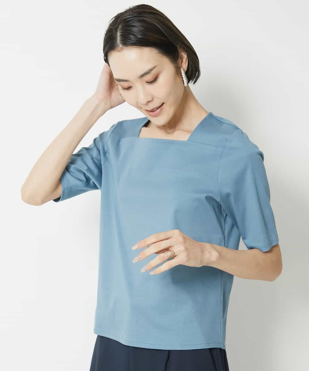 スクエアネックカットソー(カットソー・Tシャツ) | MICHEL KLEIN  