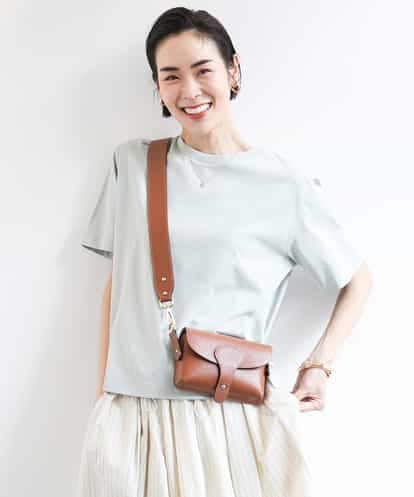 FMKGA14120 MICHEL KLEIN バックロゴTシャツ