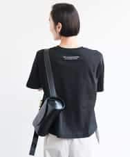 FMKGA14120 MICHEL KLEIN(ミッシェルクラン) バックロゴTシャツ ホワイト