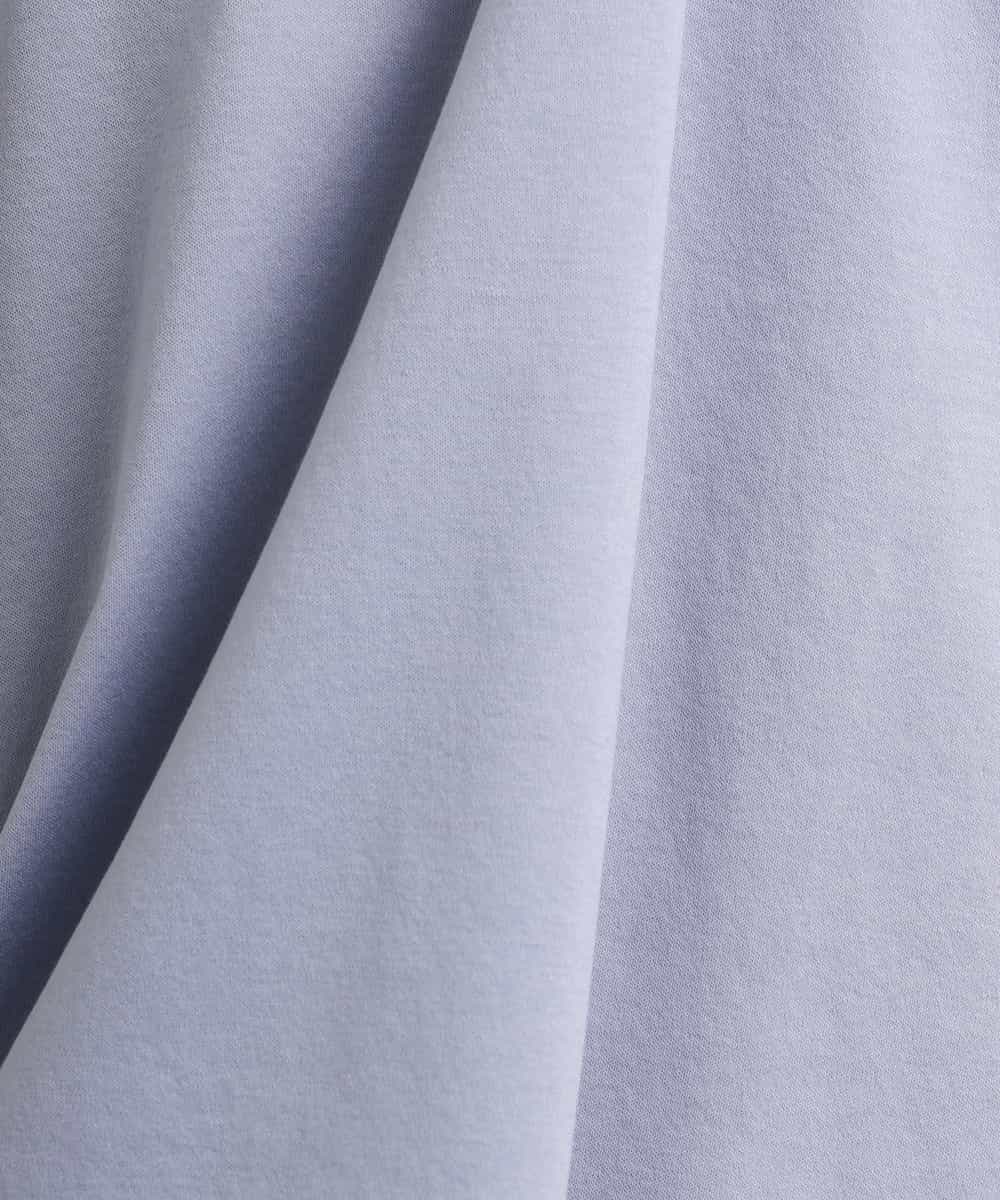 FMKGA15150 MICHEL KLEIN(ミッシェルクラン) [接触冷感]フレアスリーブカットソー ライトブルー