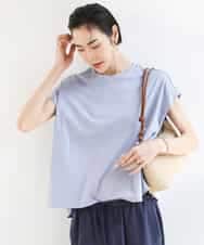 FMKGA16130 MICHEL KLEIN(ミッシェルクラン) [接触冷感]フレンチスリーブカットソー ホワイト