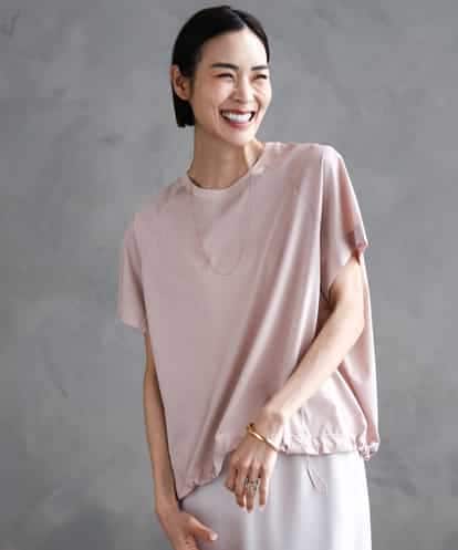 FMKGA24140 MICHEL KLEIN 裾ドロストバルーンプルオーバー