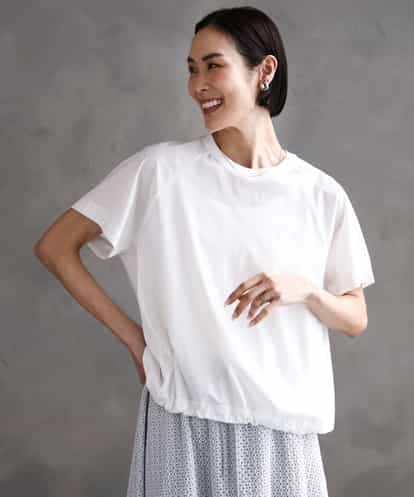 FMKGA24140 MICHEL KLEIN 裾ドロストバルーンプルオーバー