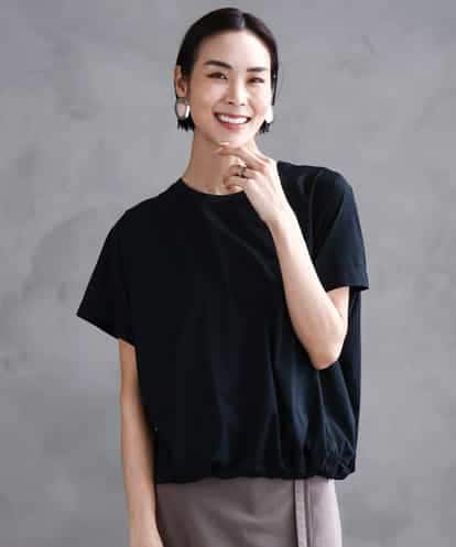 FMKGA24140 MICHEL KLEIN 裾ドロストバルーンプルオーバー