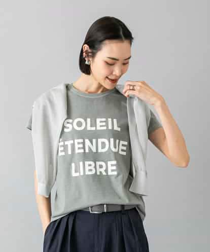 FMKGD01120 MICHEL KLEIN クラックプリントロゴTシャツ