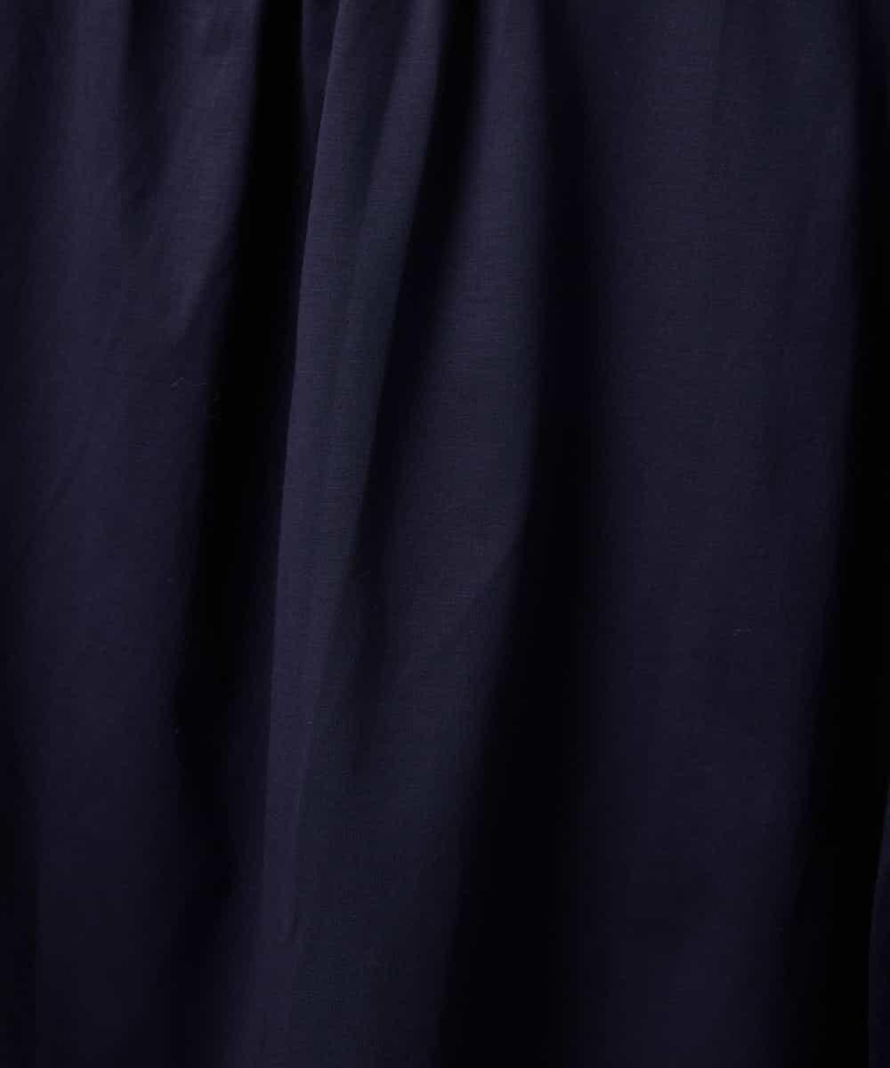 FMKGD01150 MICHEL KLEIN(ミッシェルクラン) 袖ギャザープルオーバー パープル