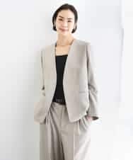 FMKGD02110 MICHEL KLEIN(ミッシェルクラン) [遮熱効果素材]スクエアネックタンクトップ ホワイト