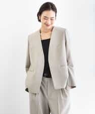 FMKGD02110 MICHEL KLEIN(ミッシェルクラン) [遮熱効果素材]スクエアネックタンクトップ ホワイト